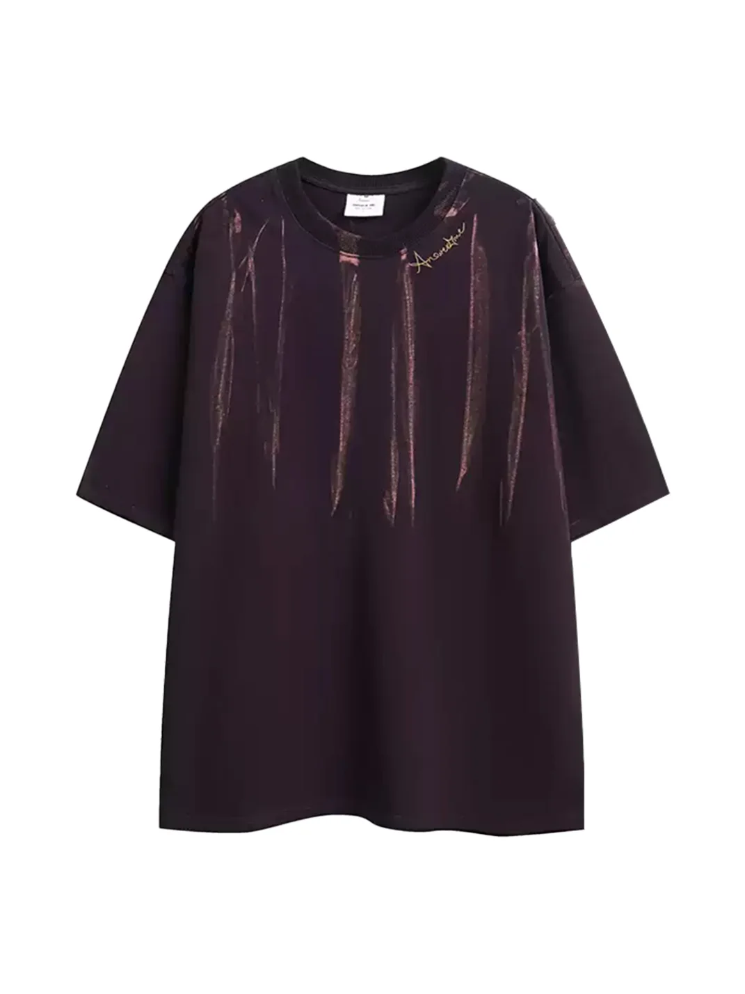 Wonderful Story | Unisex Lightning Print Heavyweight Cotton T-Shirt