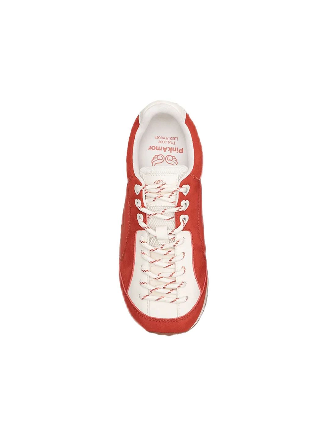 PINKAMOR | Red Winged Retro Sneakers
