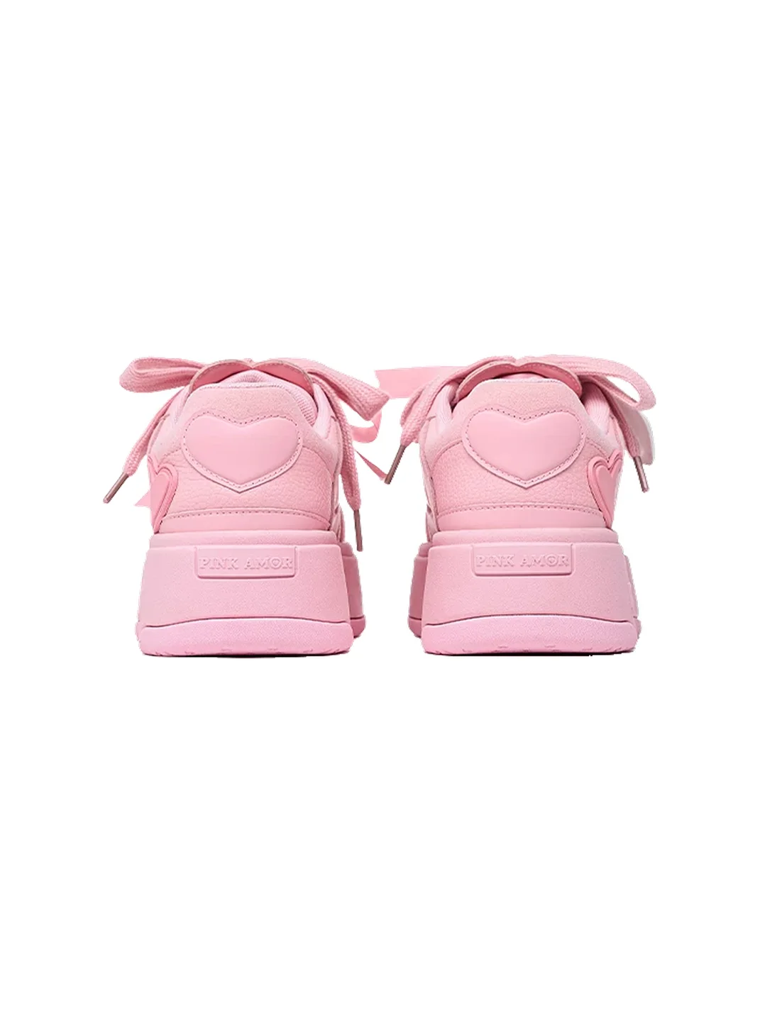 PINKAMOR | Women's Pink Cupid Platform Skate Sneakers