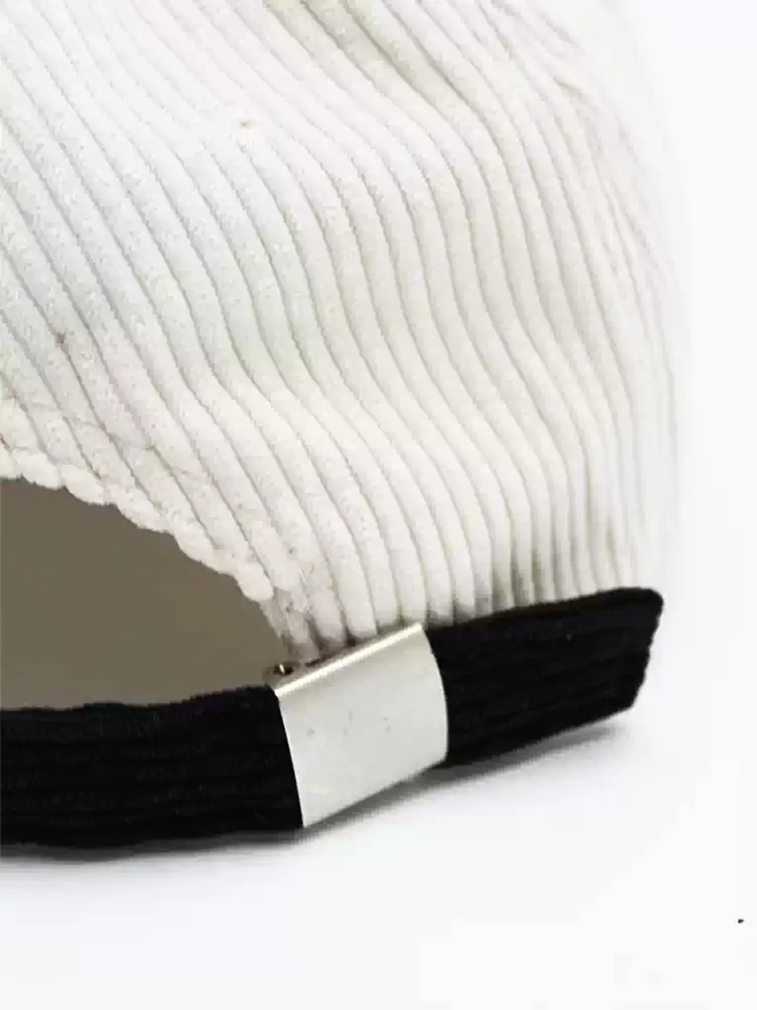 Uiiin online | Two-Tone Corduroy Baseball Cap