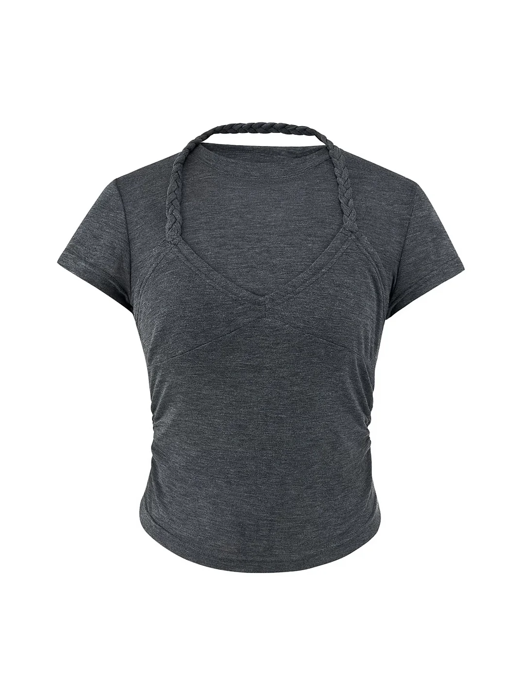 Ayo | Layered Cropped Short-Sleeve T-Shirt