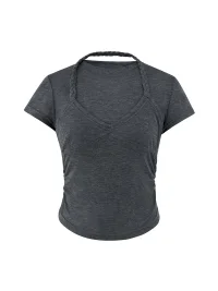 Ayo | Layered Cropped Short-Sleeve T-Shirt