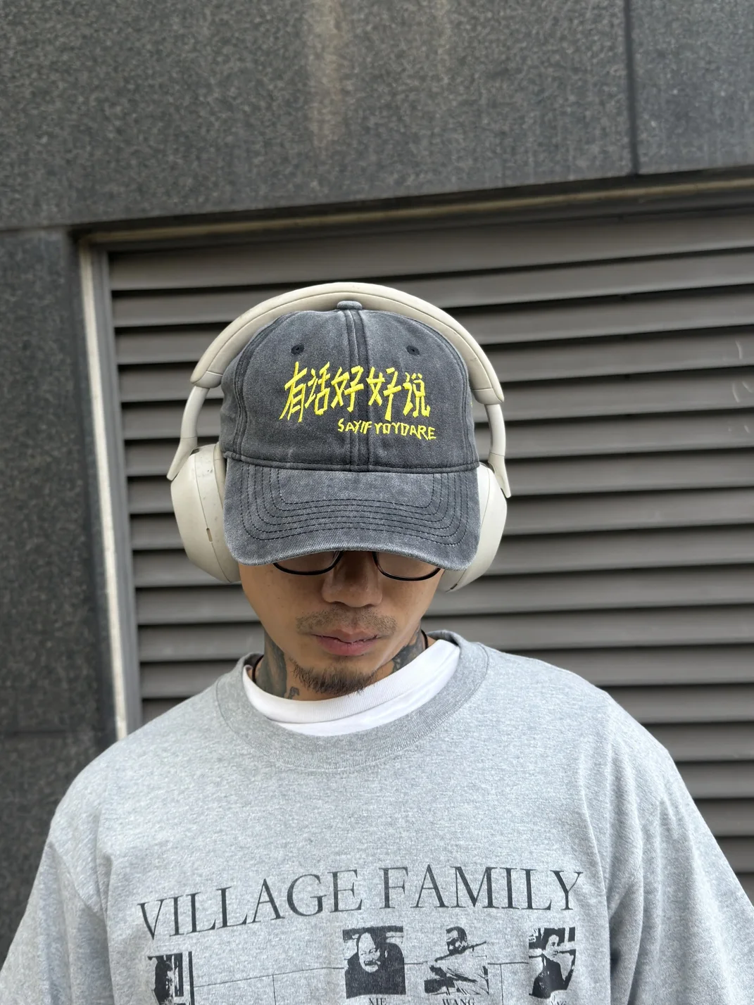 Loopstore | Vintage Washed Embroidered Baseball Cap