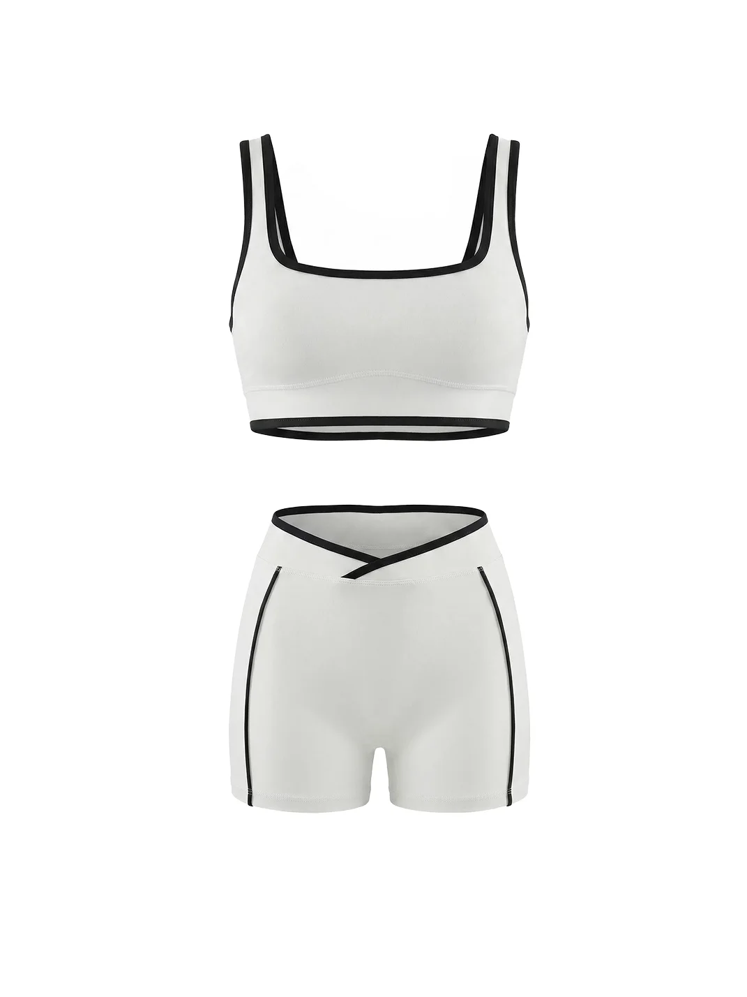Upttitude | Slim Fit Sports Tank And Shorts Set