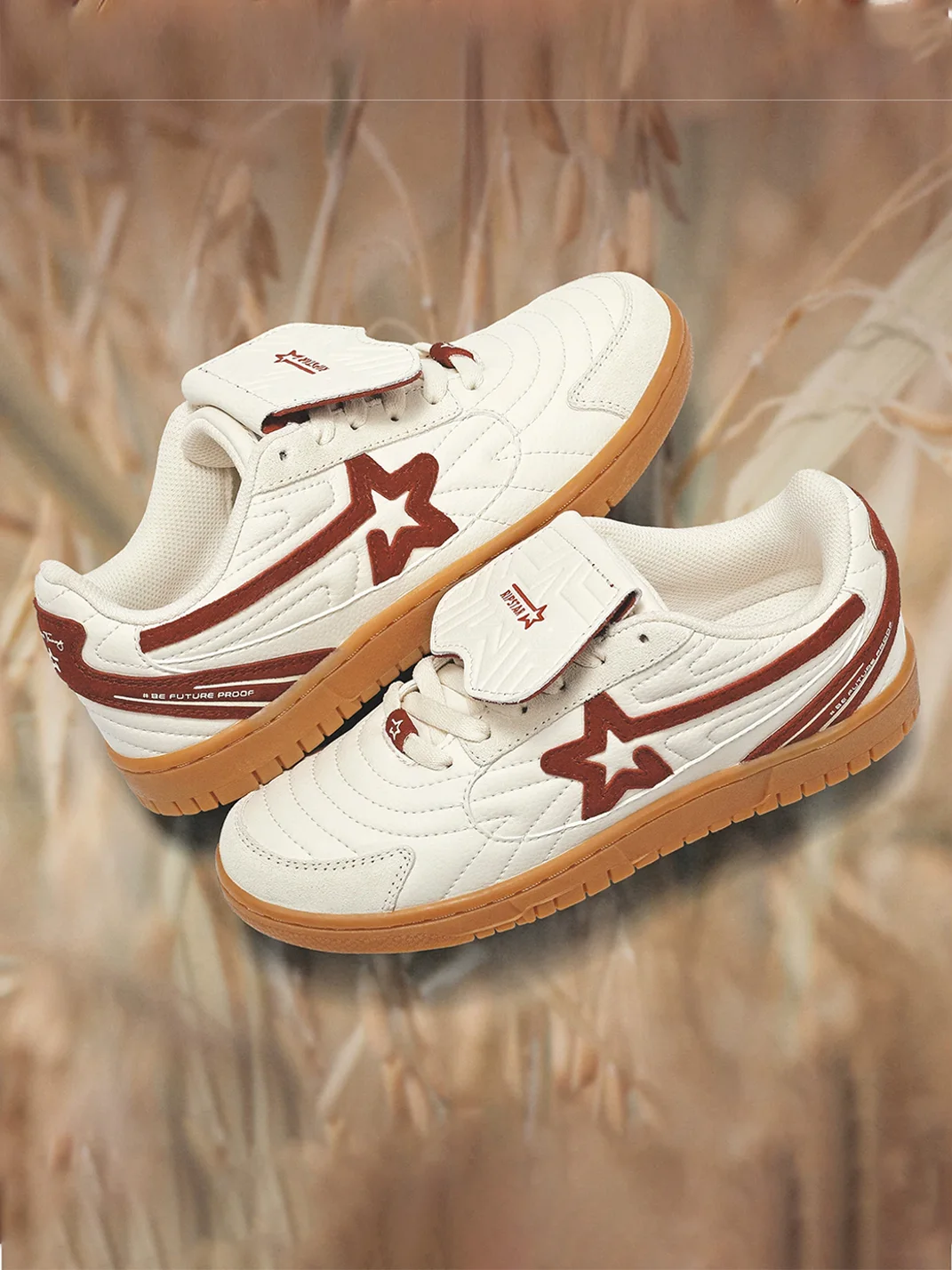 RIPSTAR | Soccer Trainer Rice Red Sneakers