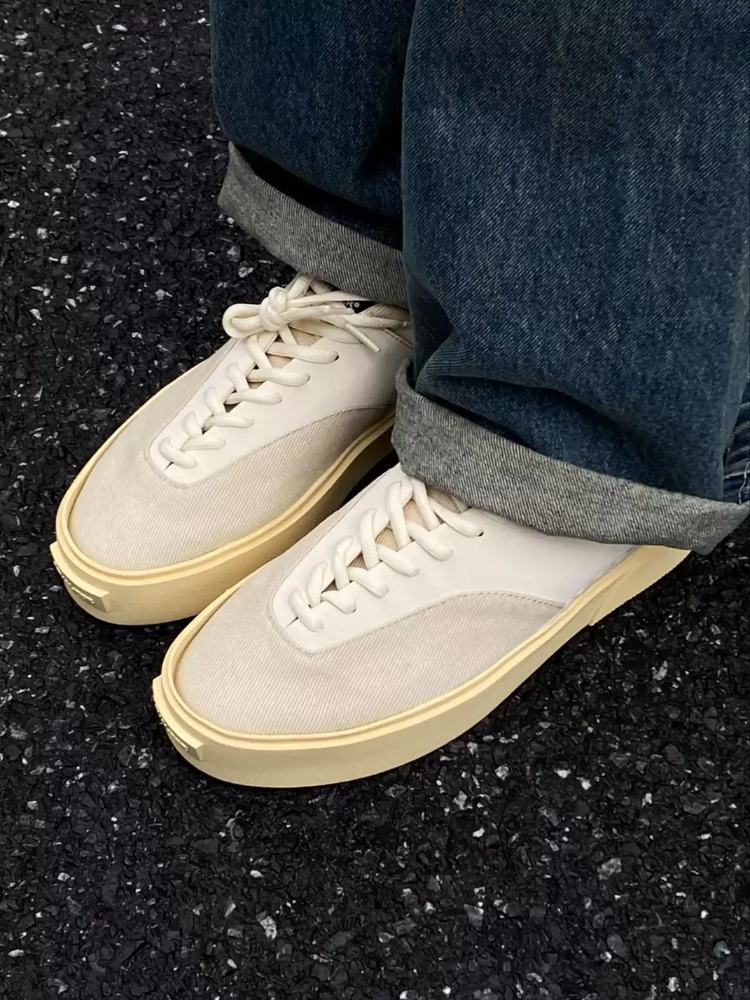 EQLZ | FAULT22 Platform Canvas Sneakers