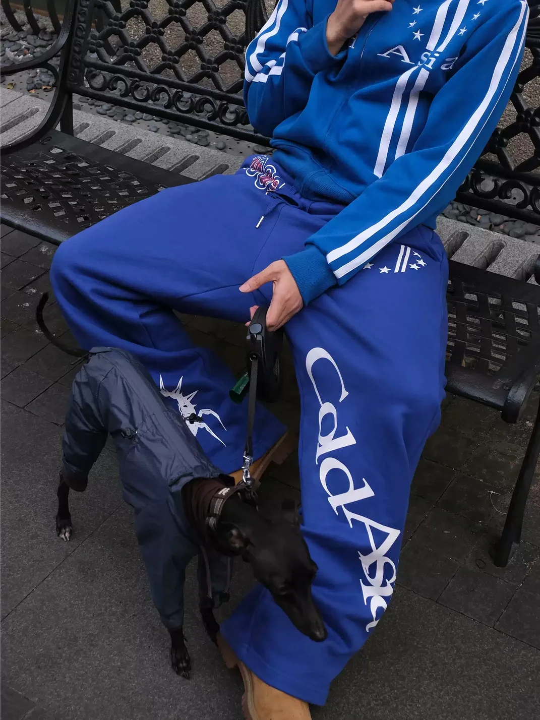 ColdAsia | Loose Scorpion Print Sweatpants