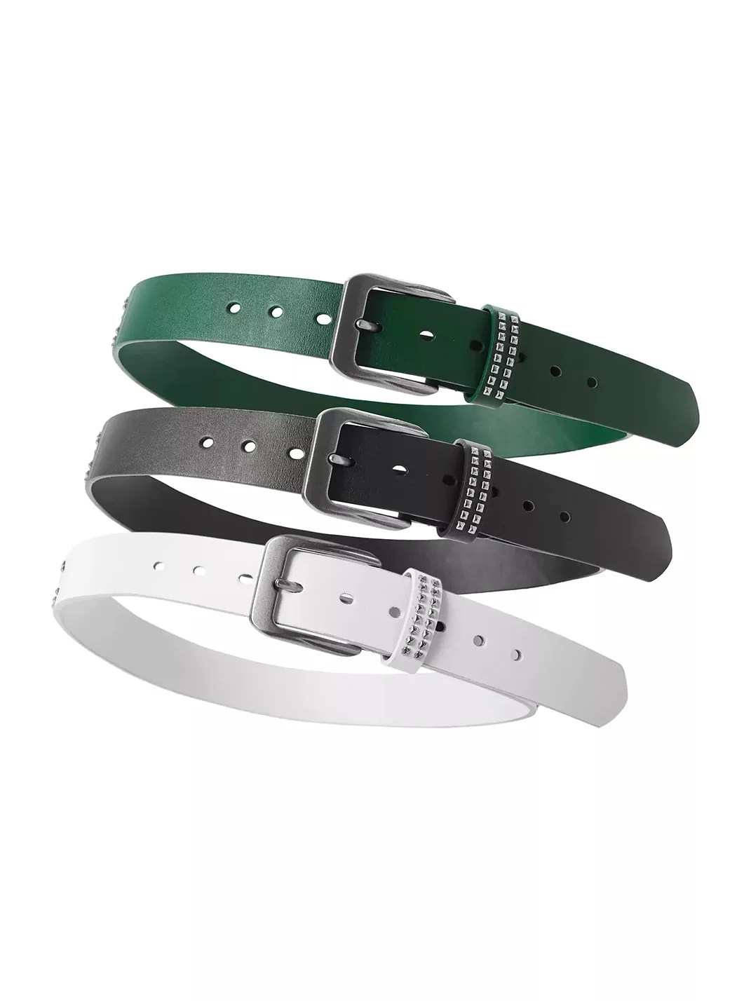 KARMANISTIC | Studded Letter Punk Belt