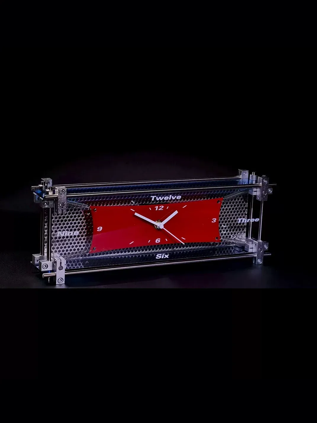 TPOL | Industrial DIY Metal Desktop Clock