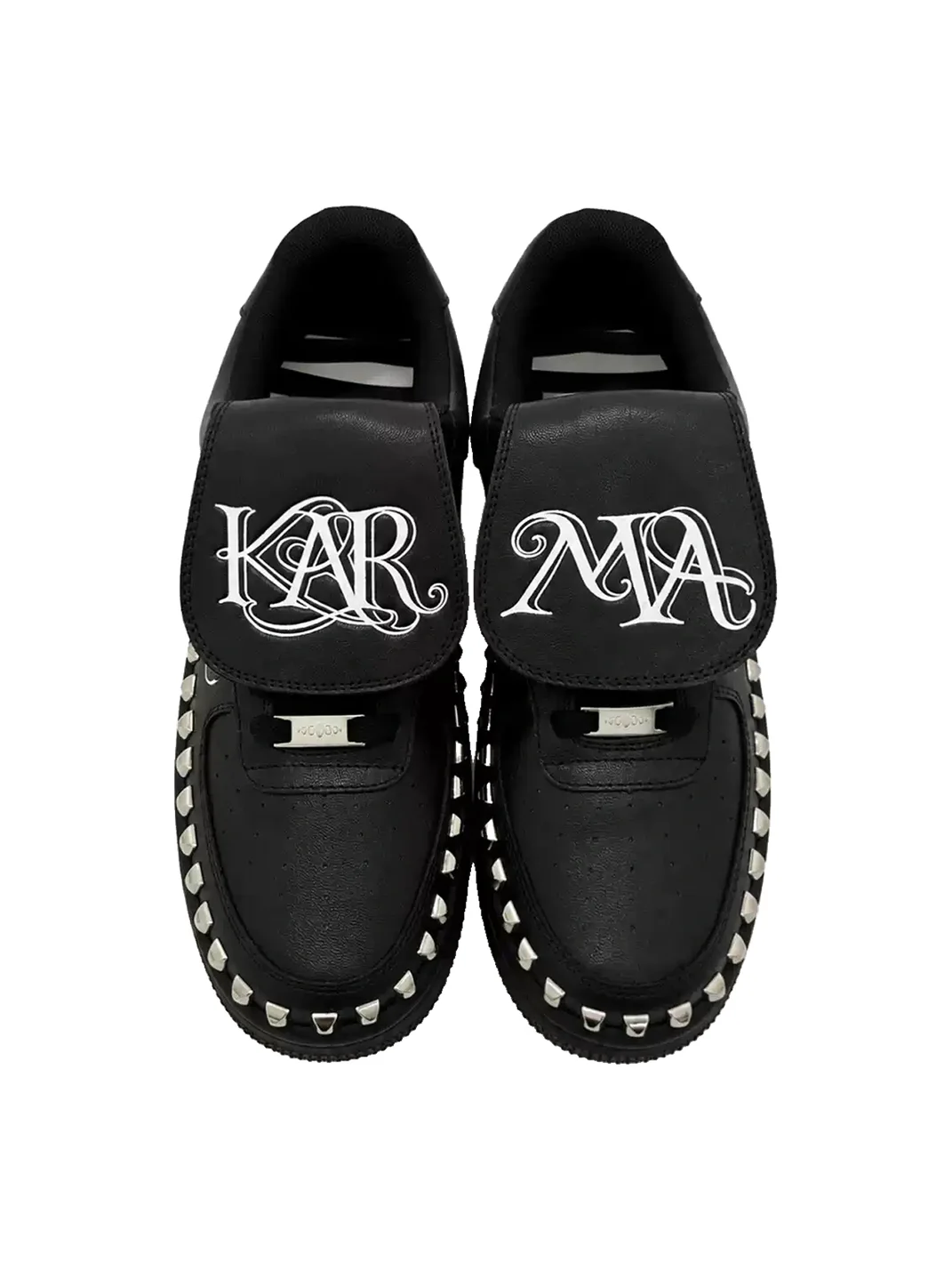 KARMANISTIC | Rivet Thick Sole Low-Top Sneakers
