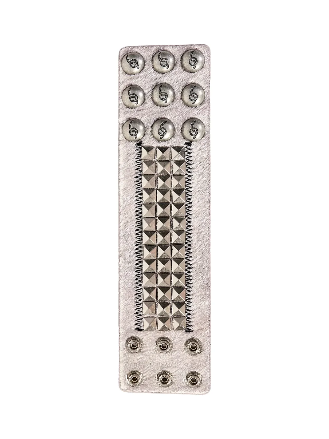 Jewelrybycruzs | Studded Plush Wide Cuff Bracelets