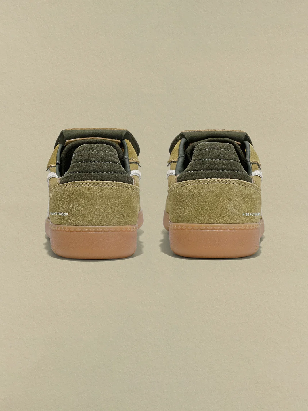 RIPSTAR | Avocado Retro Trainer Sneakers