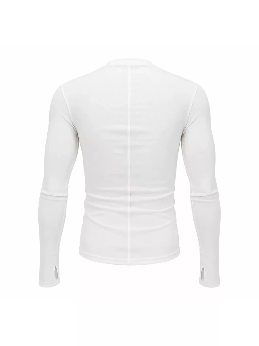KARMANISTIC | Letter Print Slim Stretch Long Sleeve Top - 4