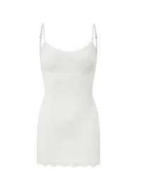 Anna aneae | Lace Trim Fitted Mini Dress
