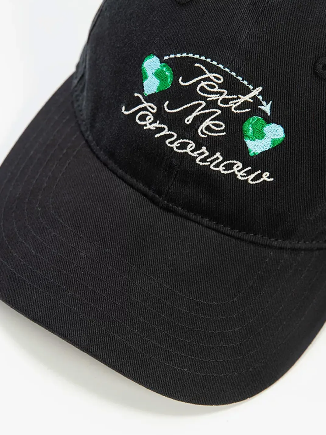 LUCKUP Archive | Embroidered Text Baseball Cap
