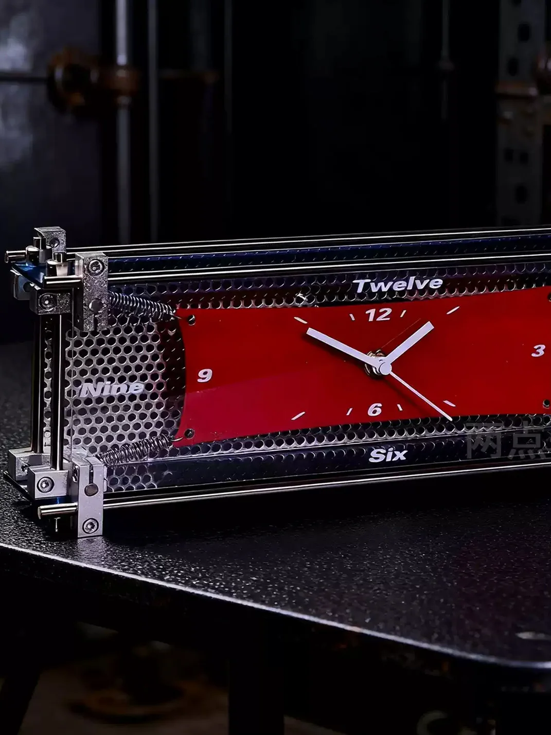 TPOL | Industrial DIY Metal Desktop Clock