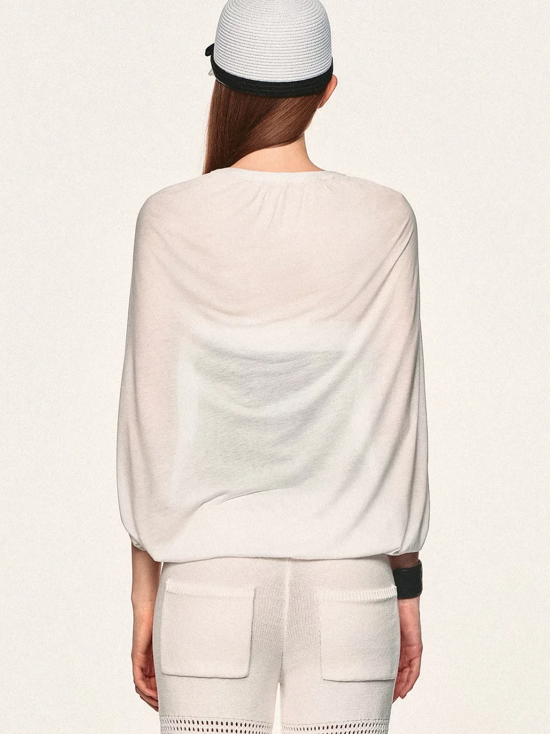 Ayo | Contrast Cape Overlay Tube Top