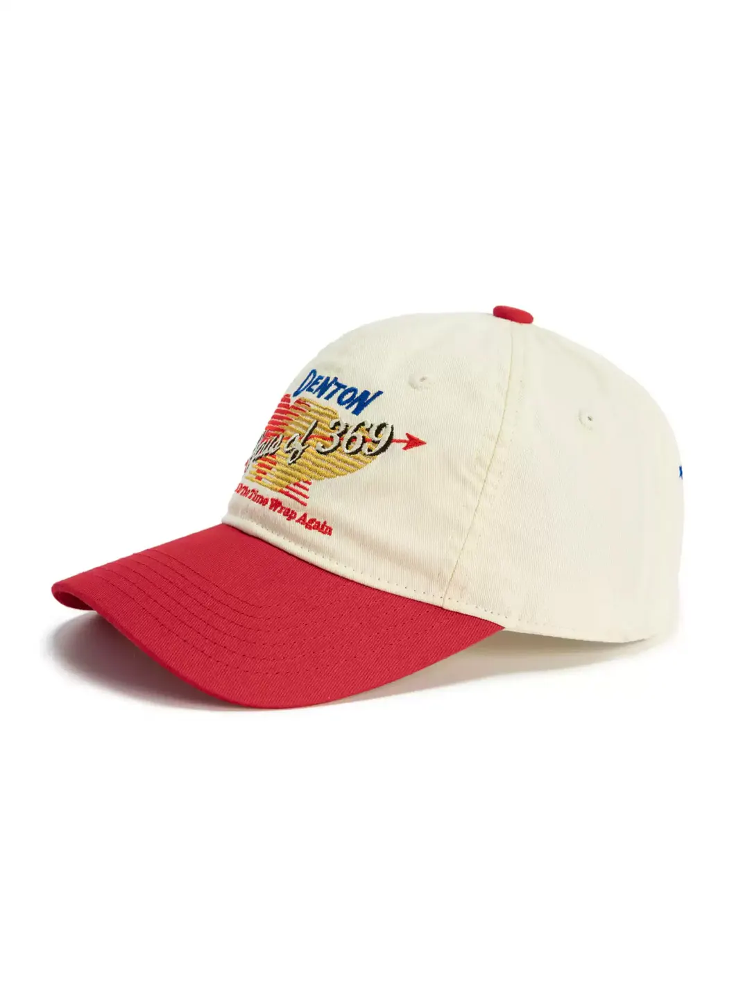 LUCKUP Archive | Vintage Colorblock Embroidered Baseball Cap