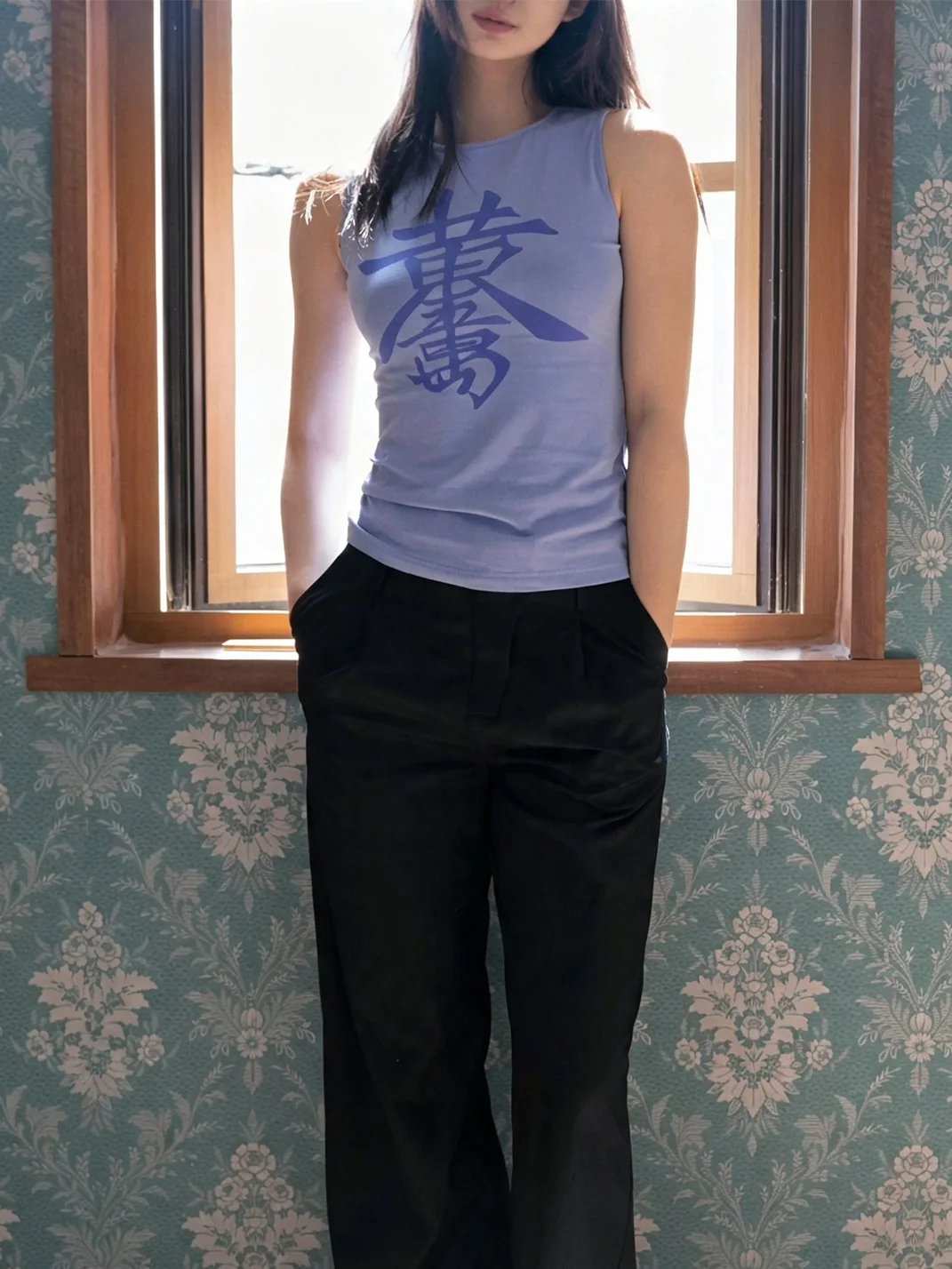 ClothesBox | Rachel Graphic Stretch Tank Top