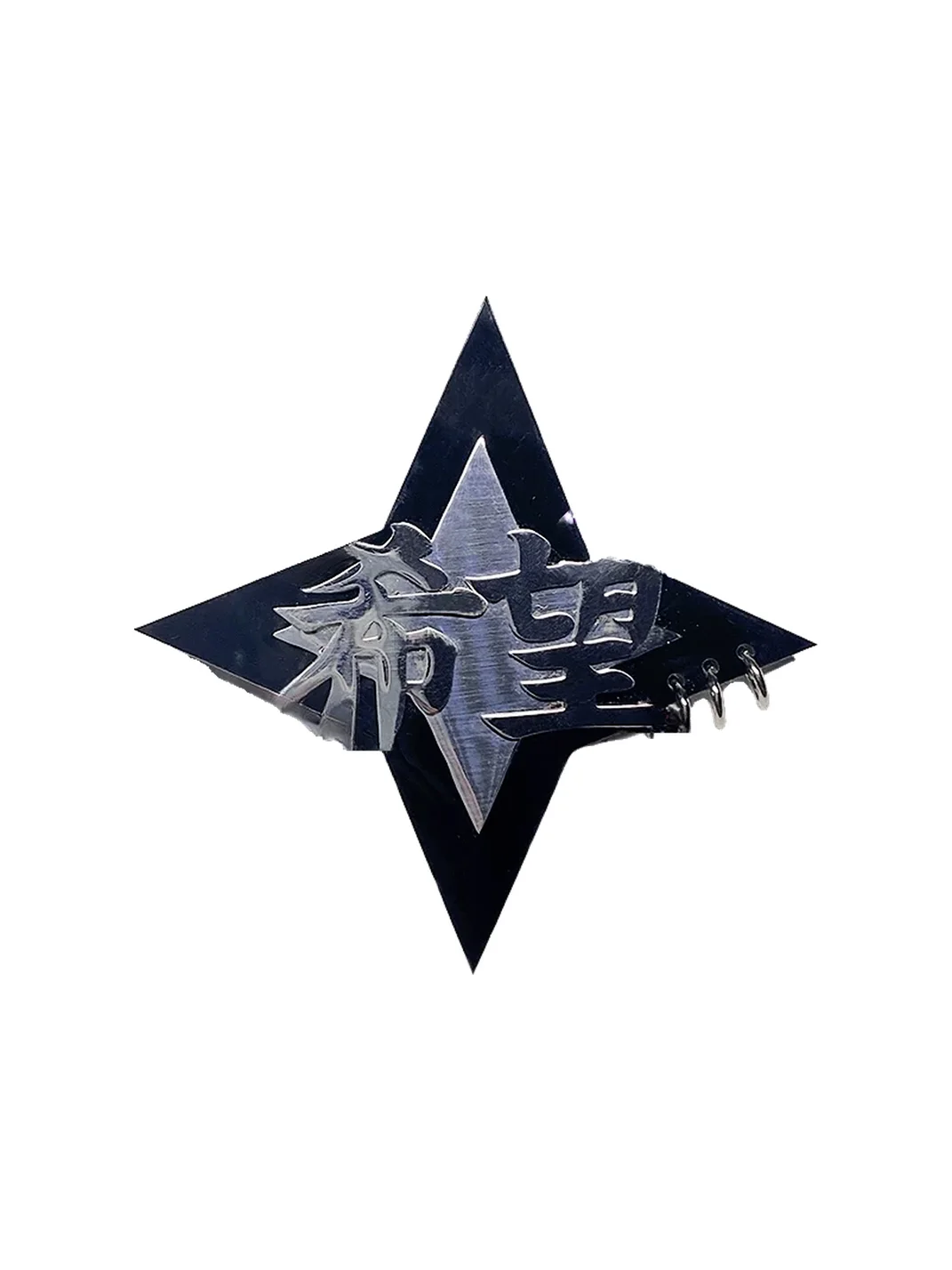 EOHSTUDIO | Y2K Titanium Steel Heart Cross Star Hair Clips