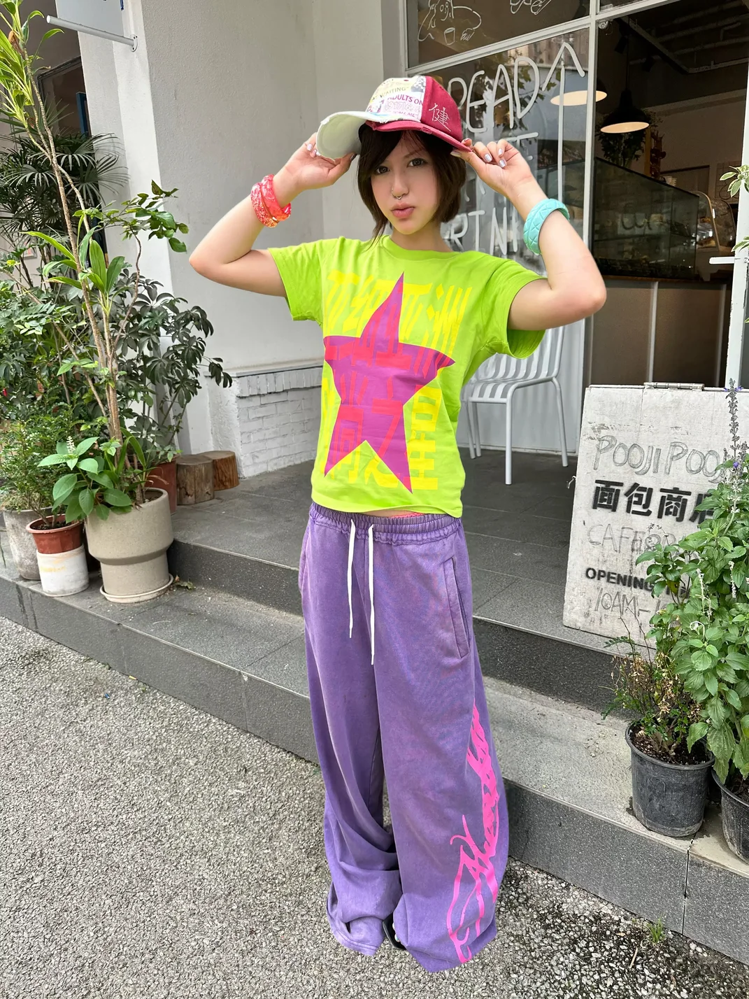 ColdAsia | Graphic Regular Shoulder Short Sleeve T-Shirt