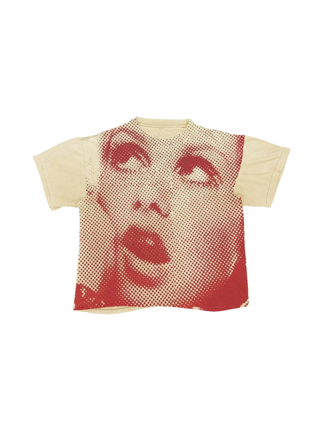 MELANIN | Vintage Portrait Washed Crew Neck T-Shirt