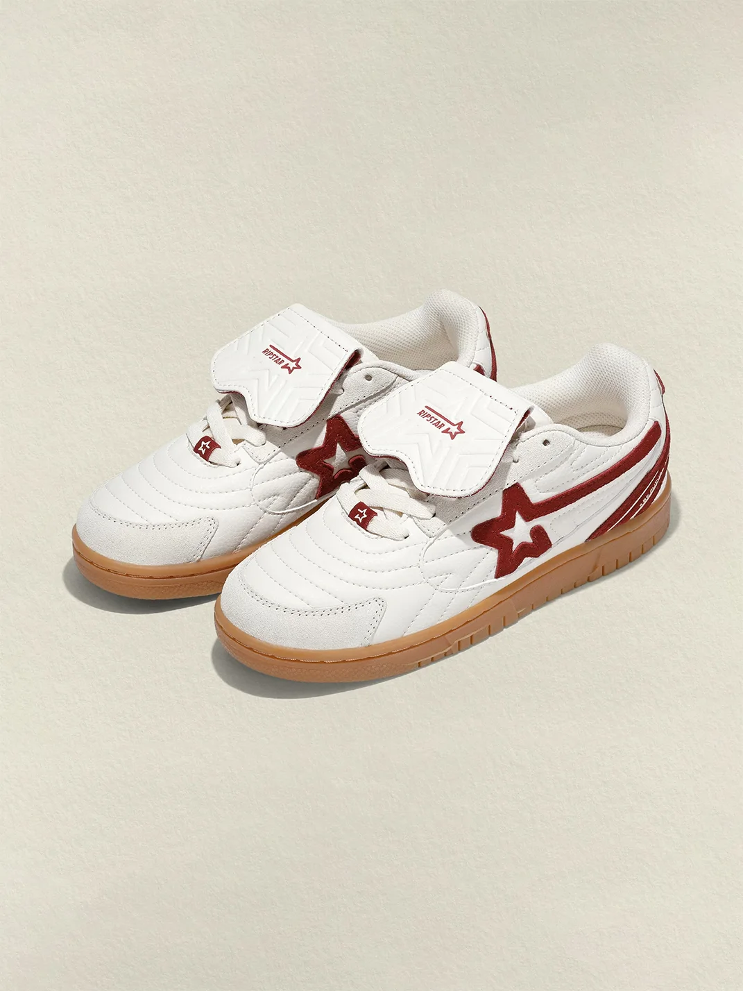 RIPSTAR | Soccer Trainer Rice Red Sneakers