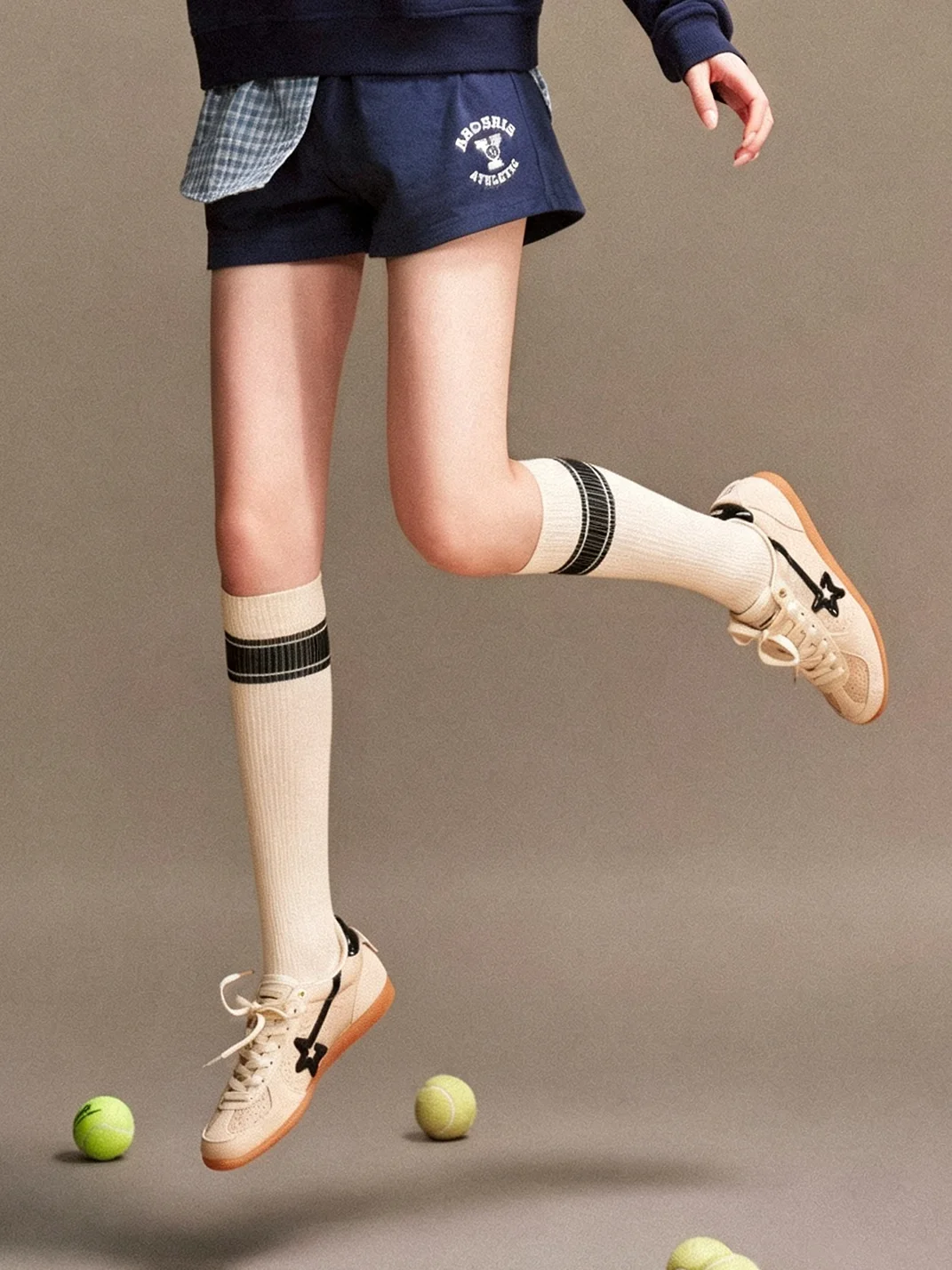 RIPSTAR | Bubble Milk Tea Retro Low-Top Sneakers