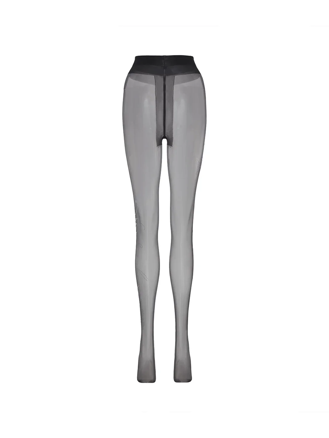 JYOSEI | Rhinestone Sheer Lycra T-Crotch Tights