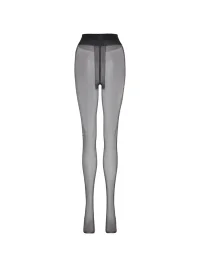 JYOSEI | Rhinestone Sheer Lycra T-Crotch Tights