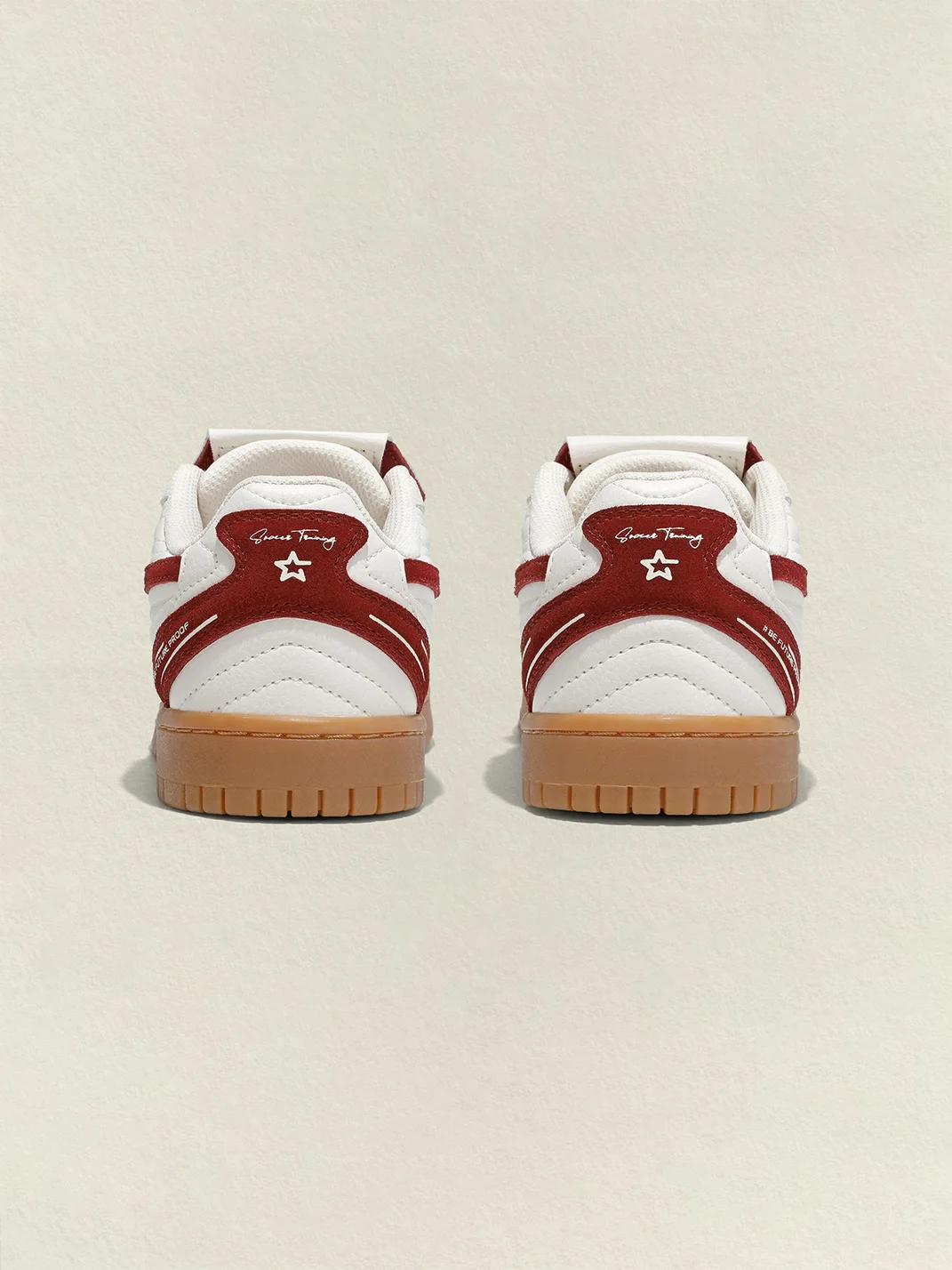 RIPSTAR | Soccer Trainer Rice Red Sneakers