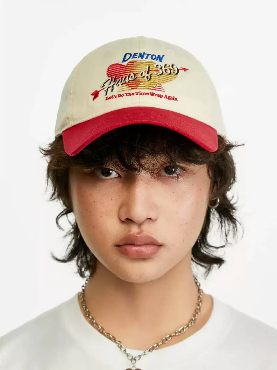 LUCKUP Archive | Vintage Colorblock Embroidered Baseball Cap - 2
