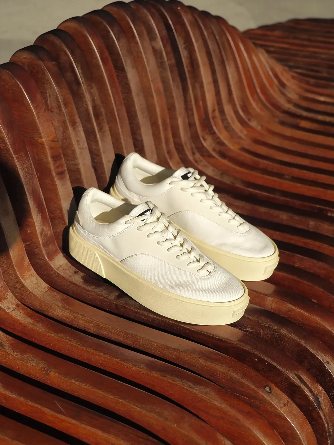 EQLZ | FAULT22 Platform Canvas Sneakers