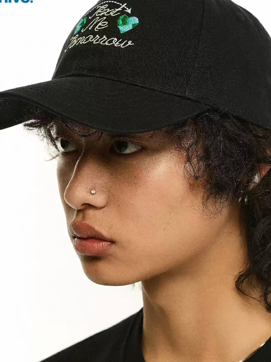 LUCKUP Archive | Embroidered Text Baseball Cap