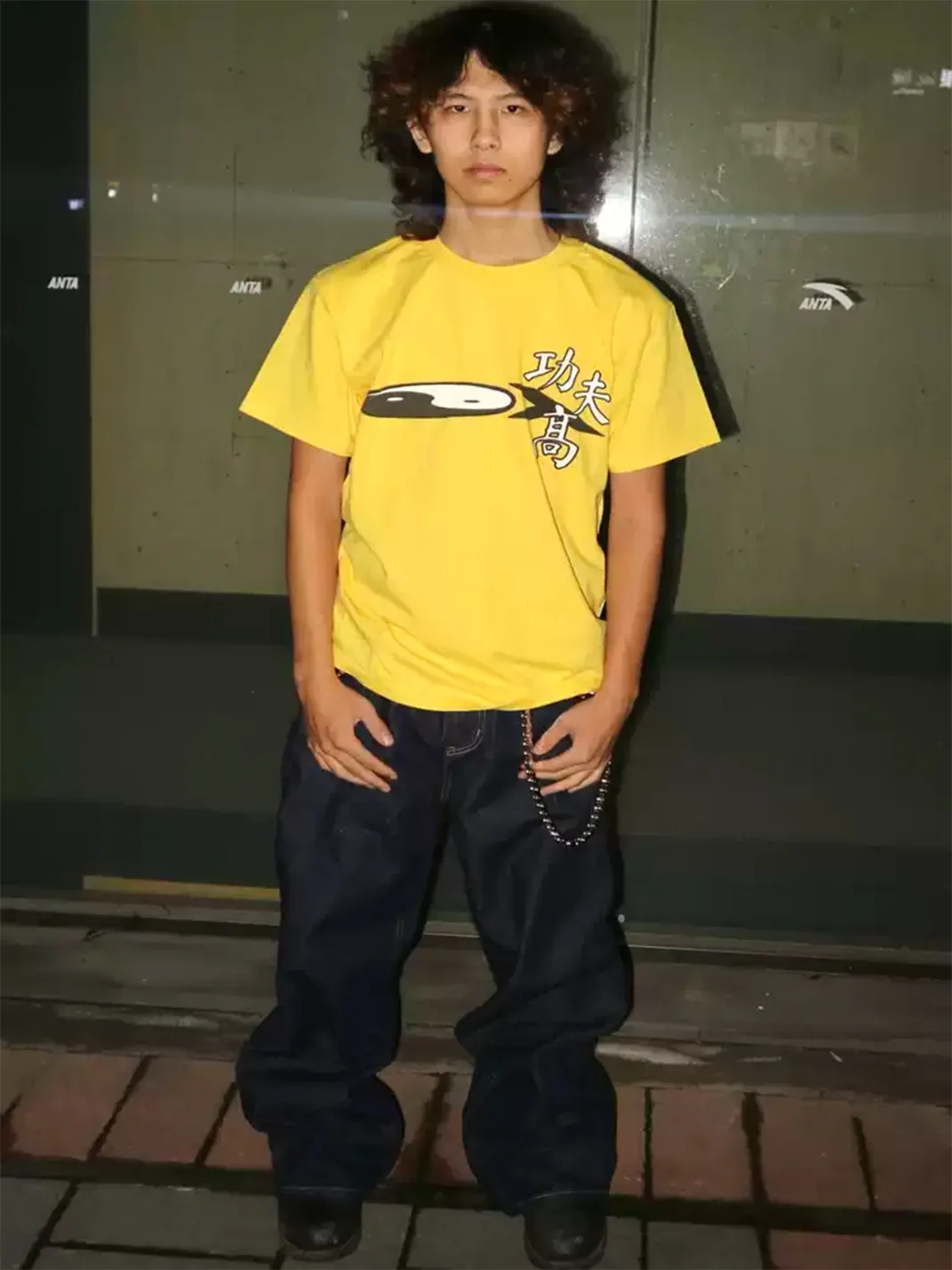 OXXO Online | Retro Tai Chi Print T-Shirt
