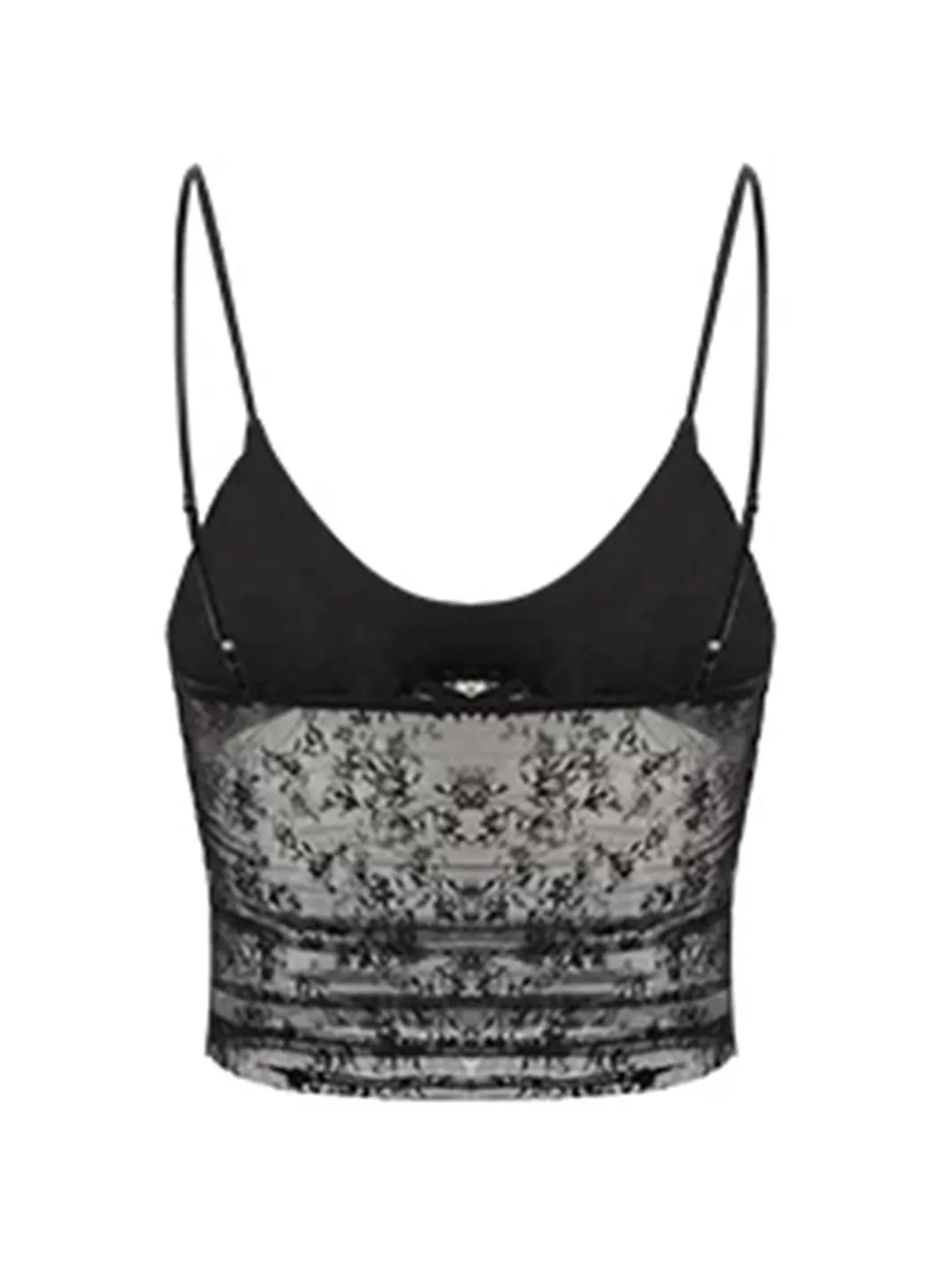 Anna aneae | Cropped Floral Lace Camisole
