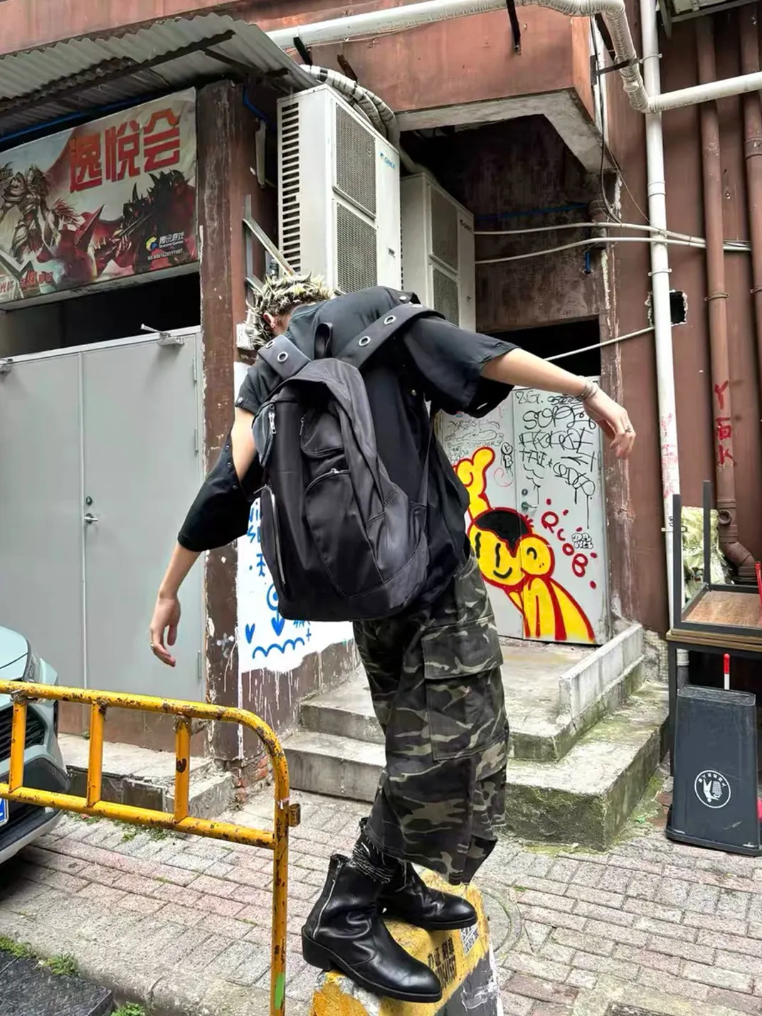 WLGS | Nylon Multi-Pocket Tactical Backpack