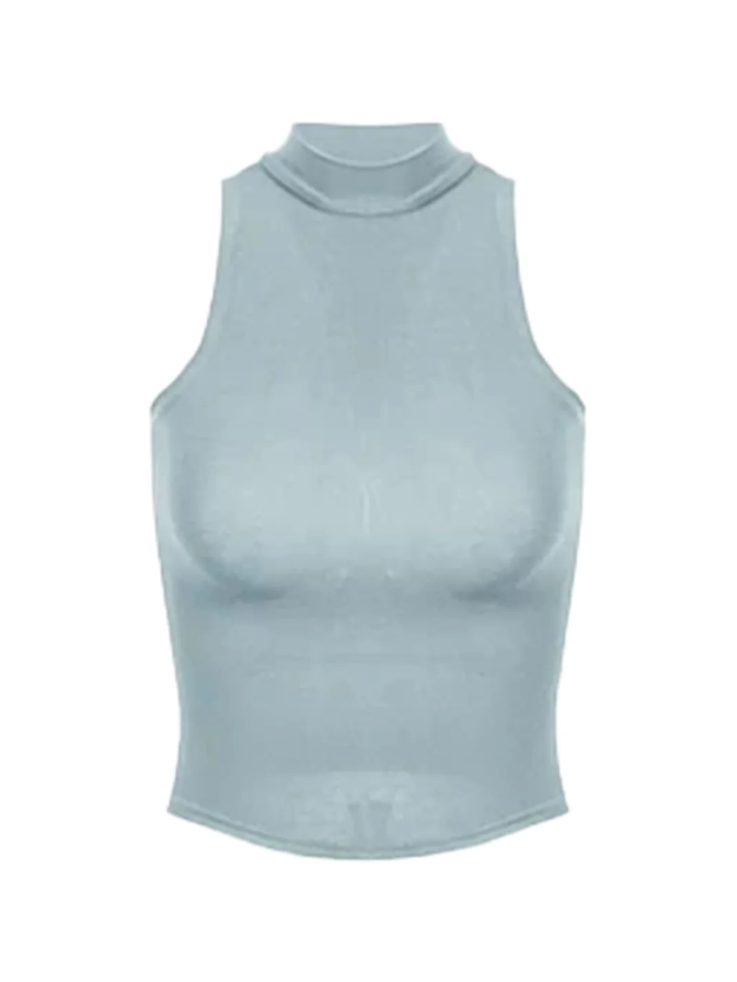 Anna aneae | Slim Knit Cropped Tank Top