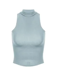 Anna aneae | Slim Knit Cropped Tank Top