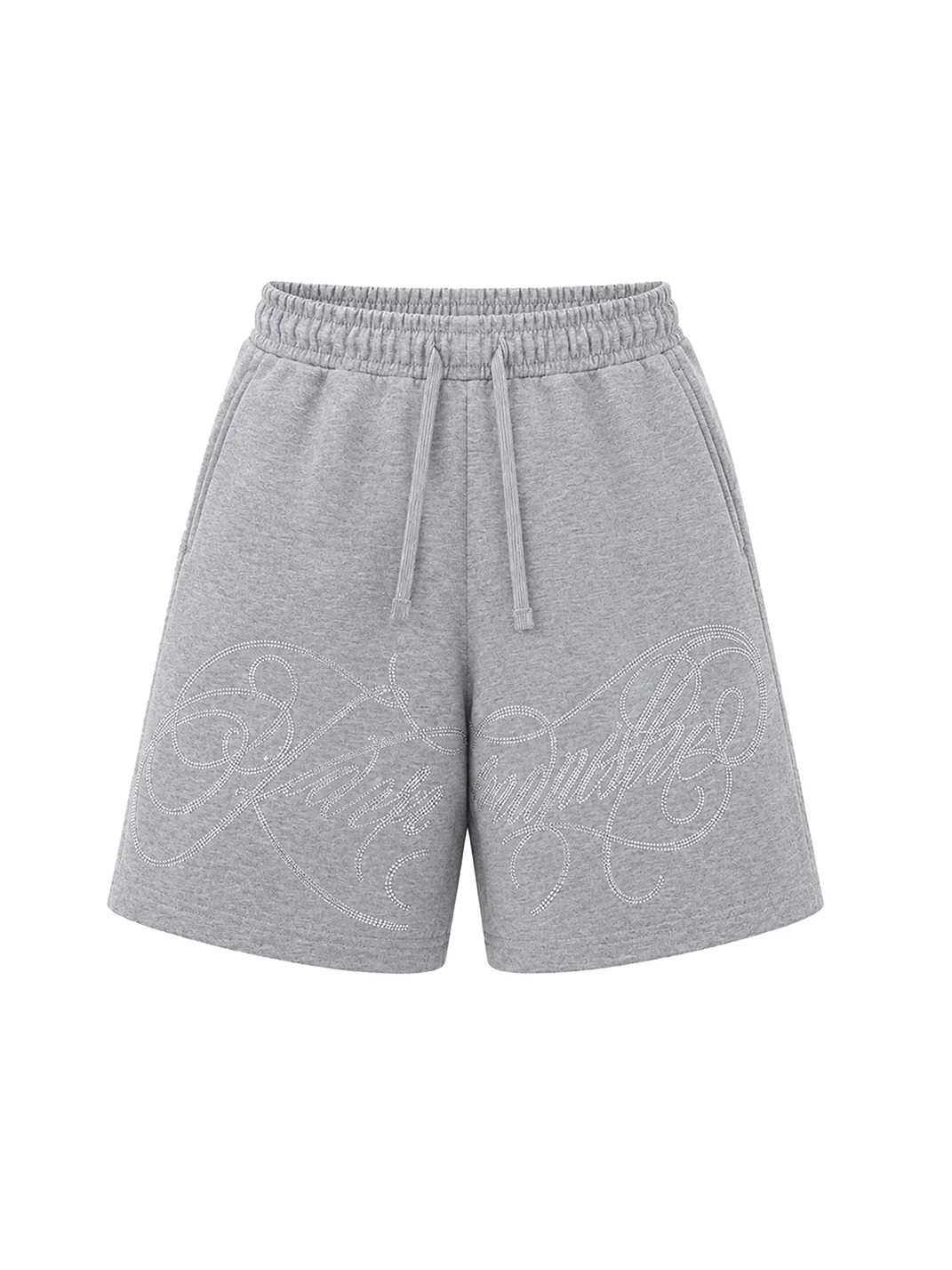 KARMANISTIC | American Vintage Rhinestone Relaxed Drawstring Shorts