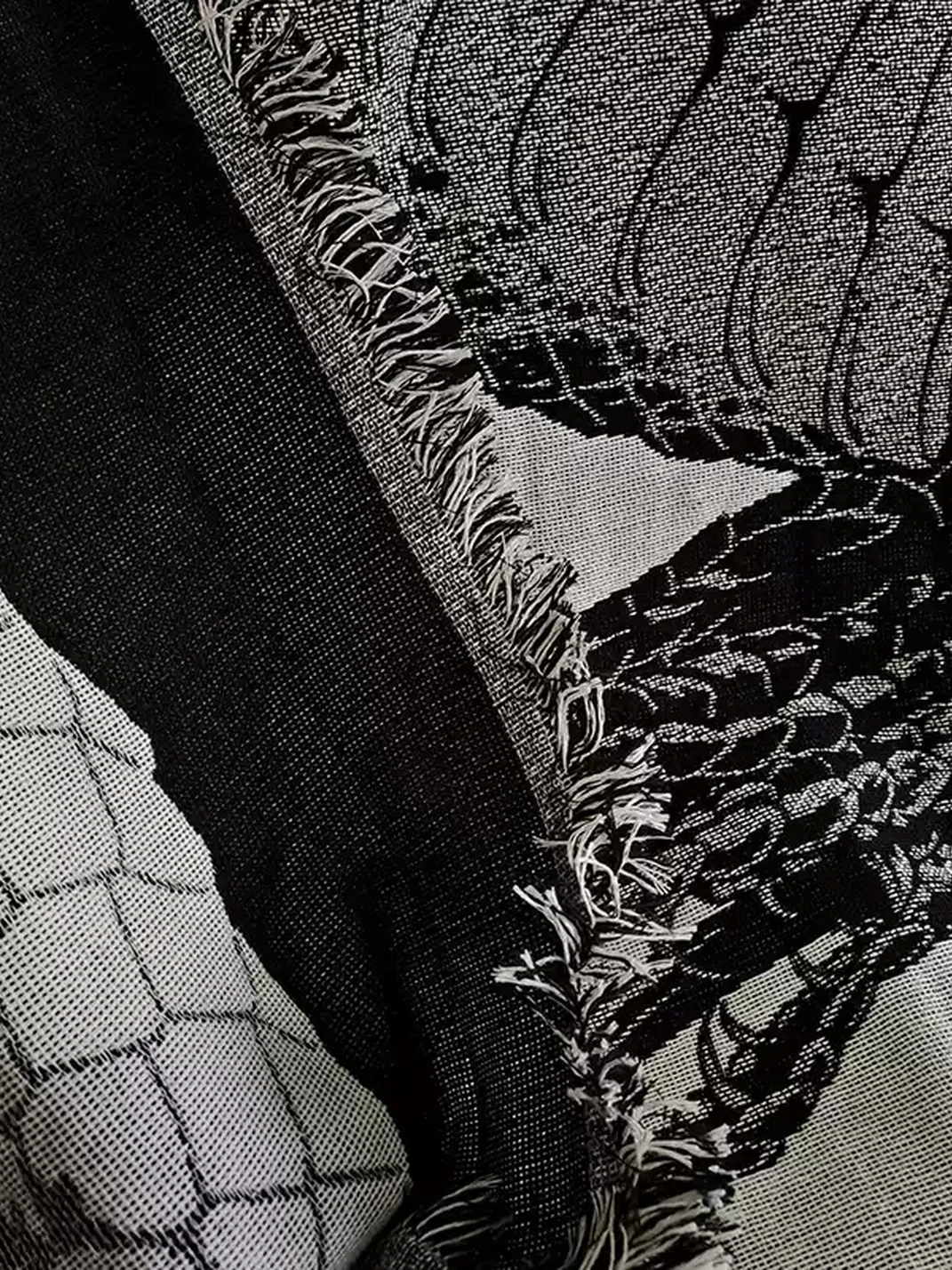 HXT | Retro Snake Knitted Sofa Throw Blanket