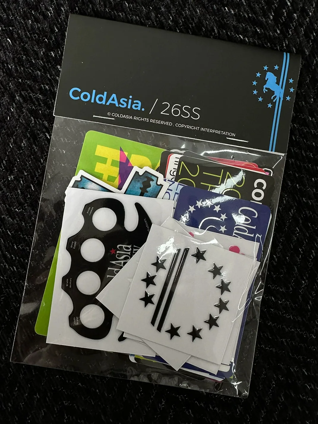 ColdAsia | Graphic Element Sticker Set