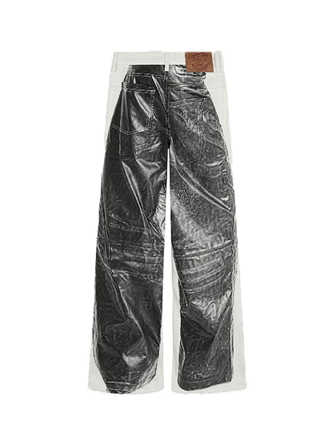 ONLPP | Printed Wide-Leg Low-Rise Jeans