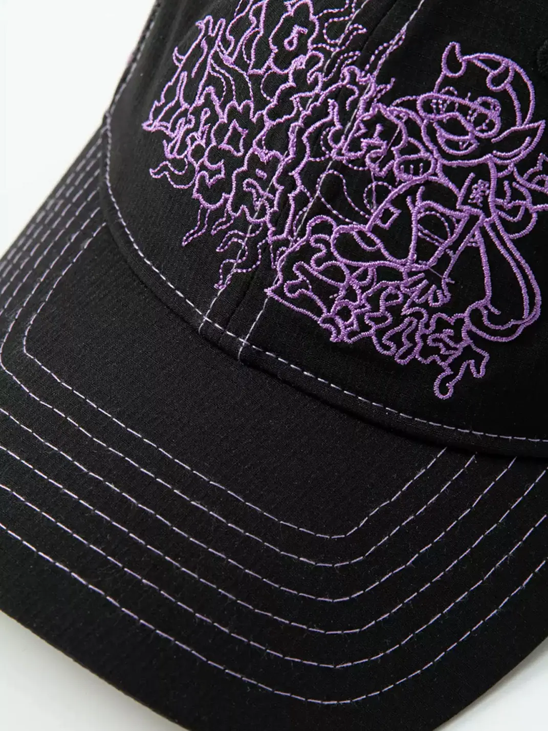 LUCKUP Archive | Retro Embroidered Nylon Baseball Cap