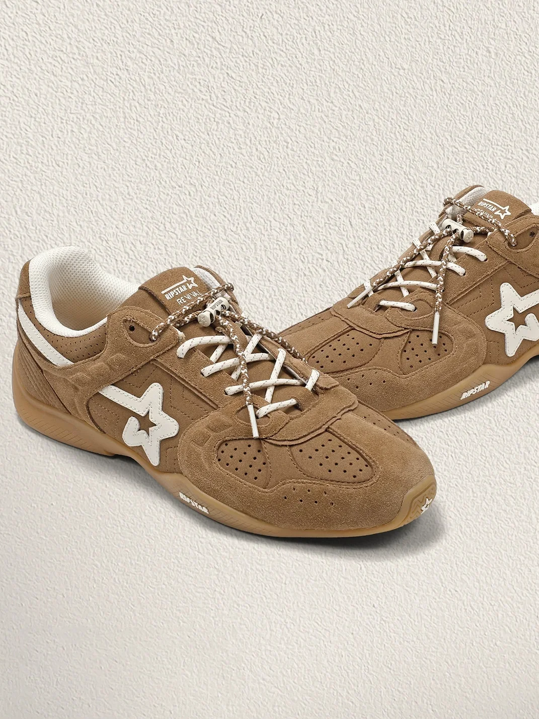 RIPSTAR | Retro Mocha Mousse Unisex Training Sneakers