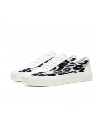EQLZ | Etles Pattern Low Top Skate Sneakers