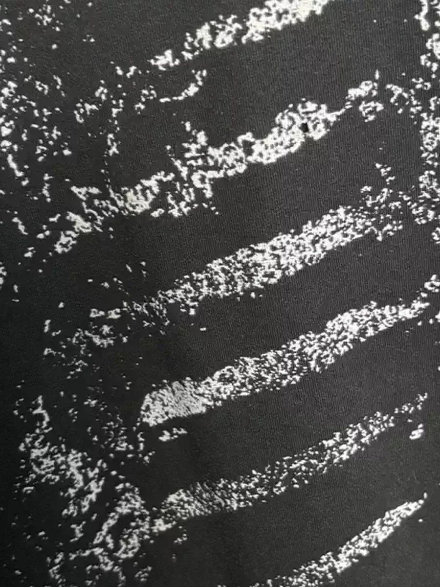 MELANIN | Distressed Skeleton Print T-Shirt - 4