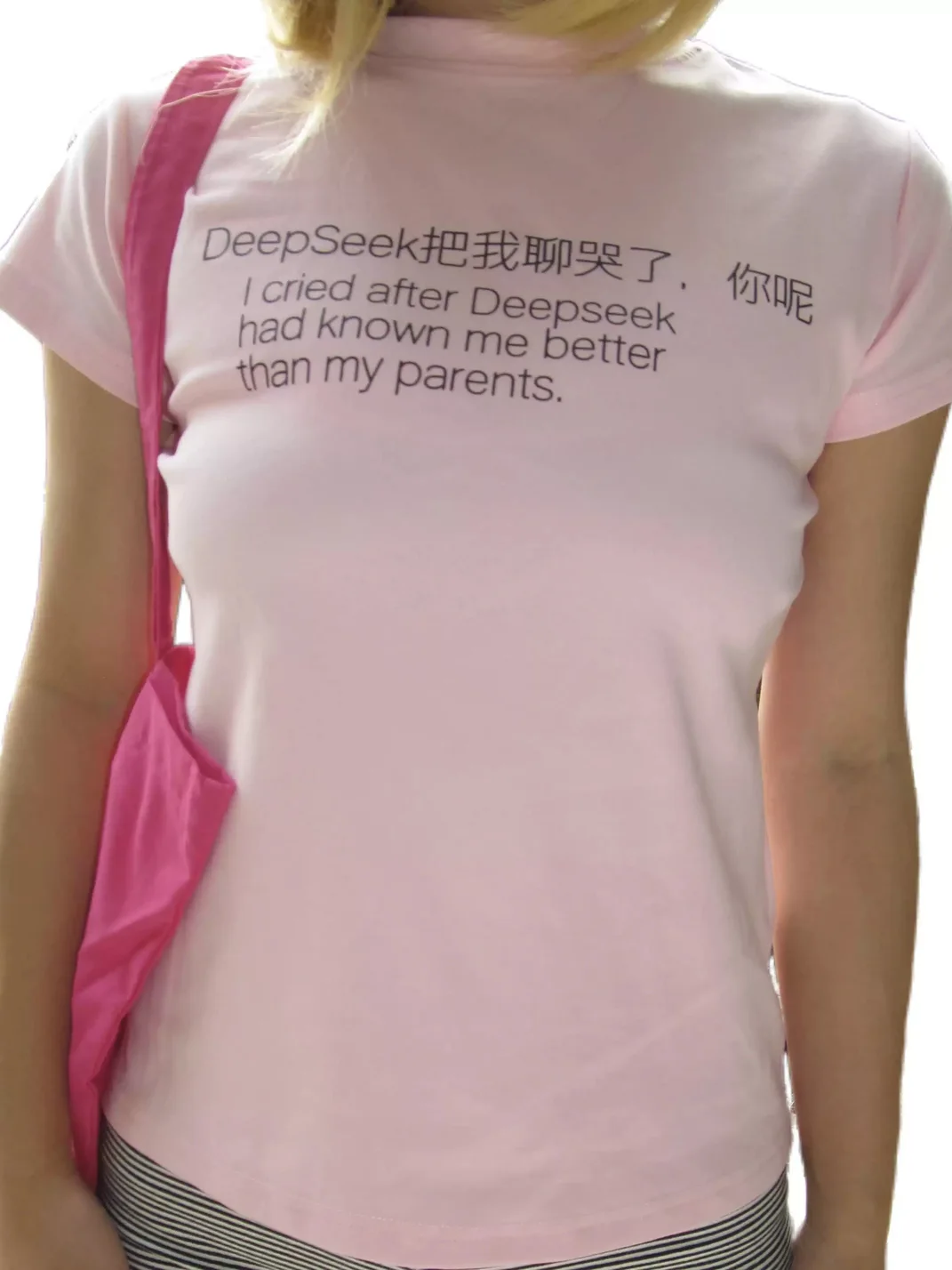 Rebel Angel | AI Slogan Fitted T-Shirt
