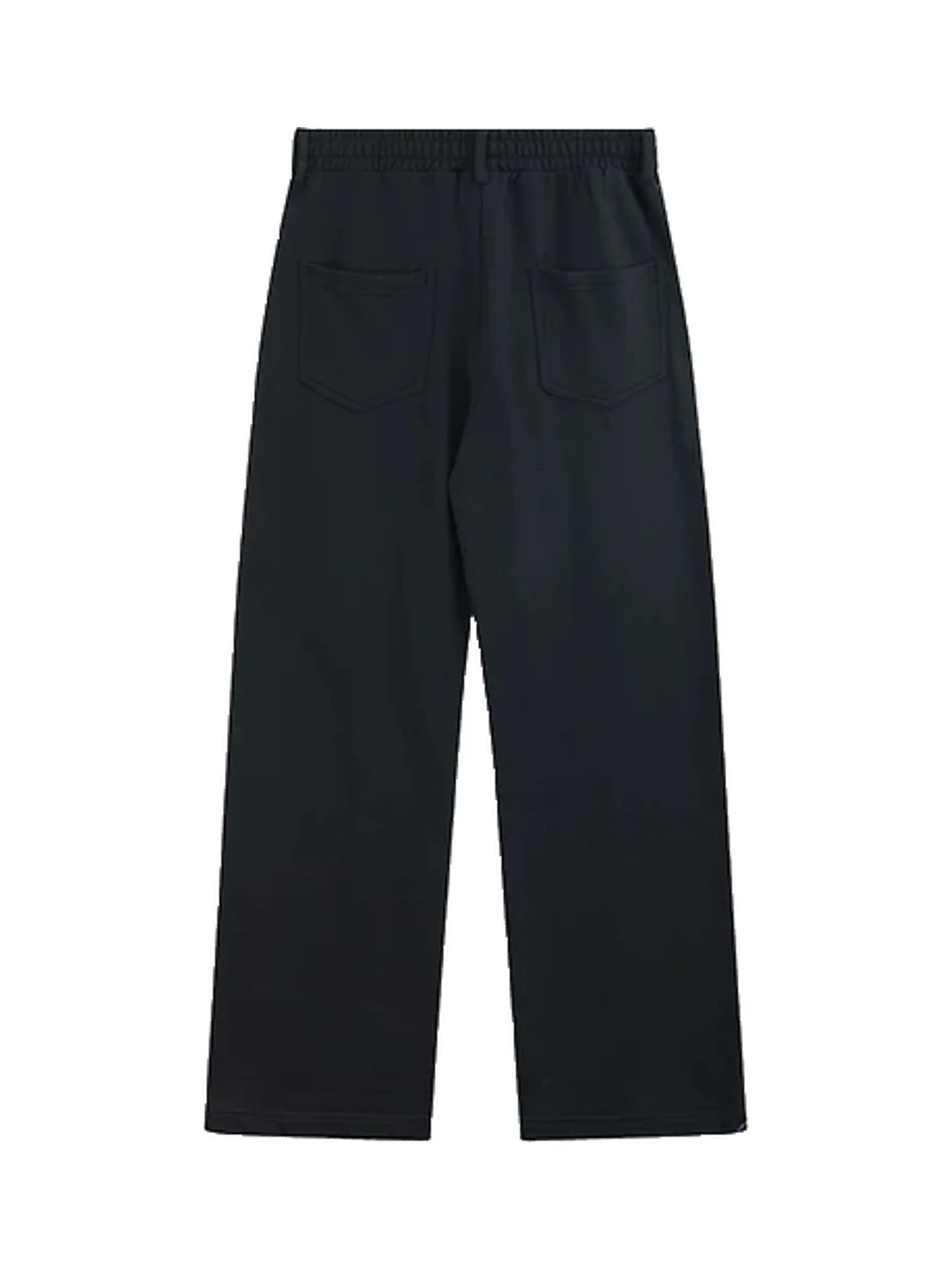 no E mosen | Musical Vine Print Straight Leg Sweatpants