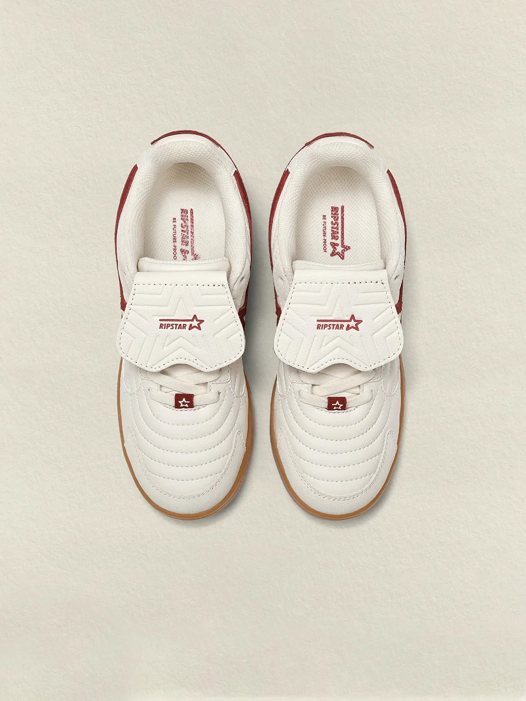 RIPSTAR | Soccer Trainer Rice Red Sneakers